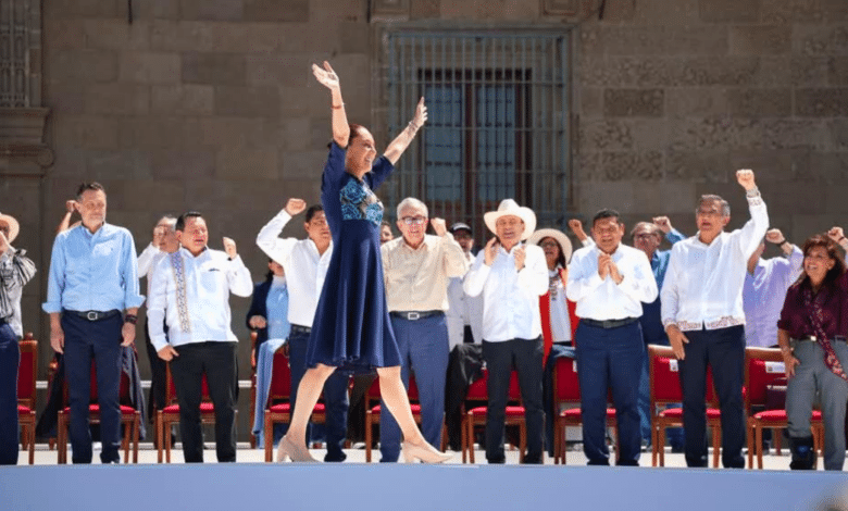 Javier May acude al llamado de presidenta de México