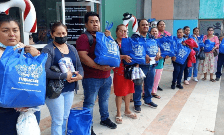 Tabasco se une en la 9ª Colecta de Despensas La Fiesta de los Ángeles