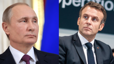 Presidente de Rusia y Presidente de Francia