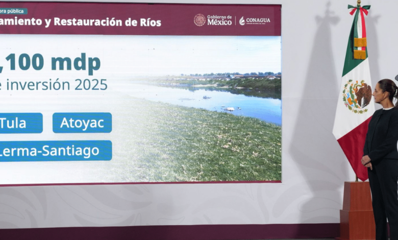 Imagen de conferencia mañanera