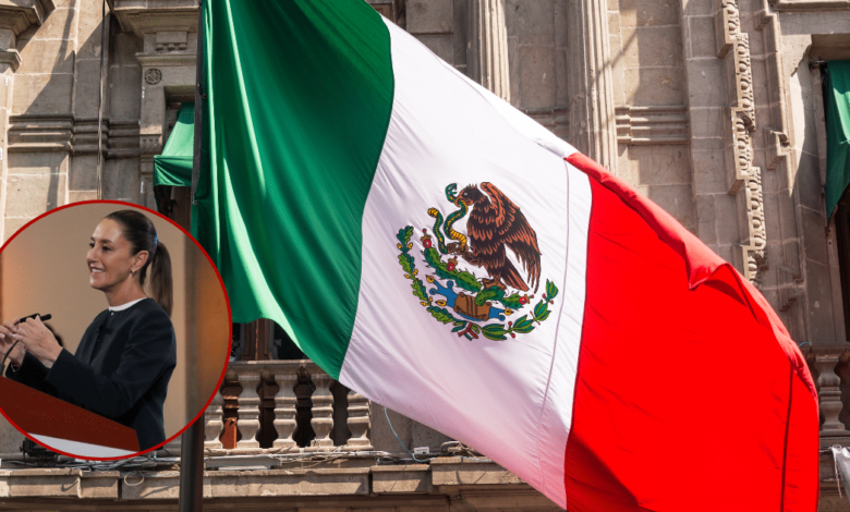 Imagen editada de bandera de México