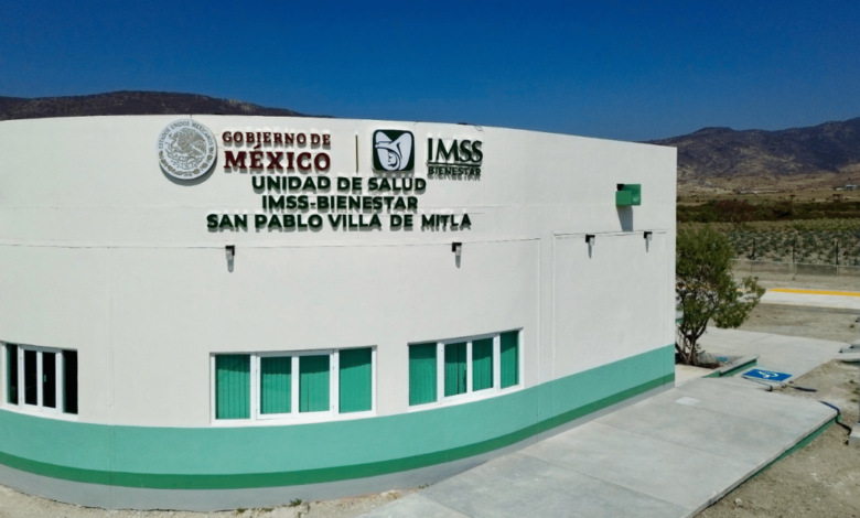 IMSS Bienestar inaugura el Centro de Salud con Servicios Ampliados en San Pablo Villa de Mitla, Oaxaca