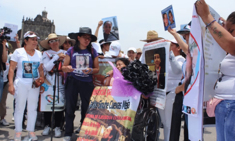 Colectivo manifestándose