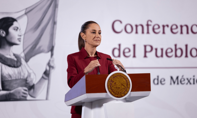 Presidenta Claudia Sheinbaum en la Conferencia de hoy 2 de abril