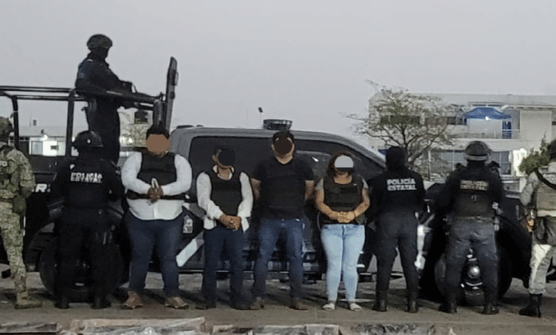 Golpe al narcomenudeo_ FIRT Olmeca detiene a cuatro distribuidores en Centro