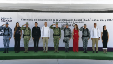 Guardia Nacional estrena instalaciones en Baja California Sur con ceremonia oficial