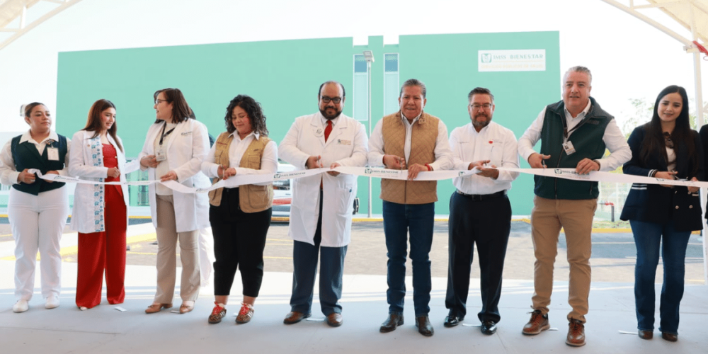 IMSS inagurando