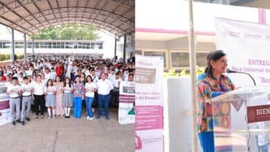 La alcaldesa resalta el apoyo a estudiantes a través del programa federal