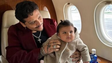 Christian Nodal vive emotivo momento junto a su hija Inti. (Foto de internet)