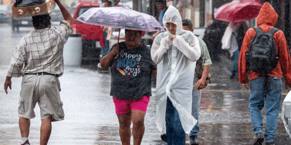 Clima extremo en el sur y centro de México intensas lluvias, calor sofocante y vientos fuertes