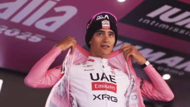 Isaac del Toro roza la gloria en el Giro de Italia y conquista corazones con su hazaña (Foto por AP)
