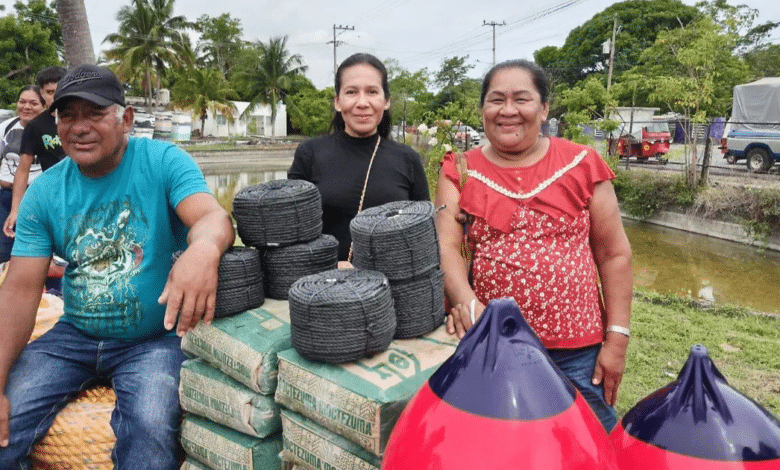 Pescando Vida alcanza meta y suma 2,500 pescadores beneficiados en Tabasco