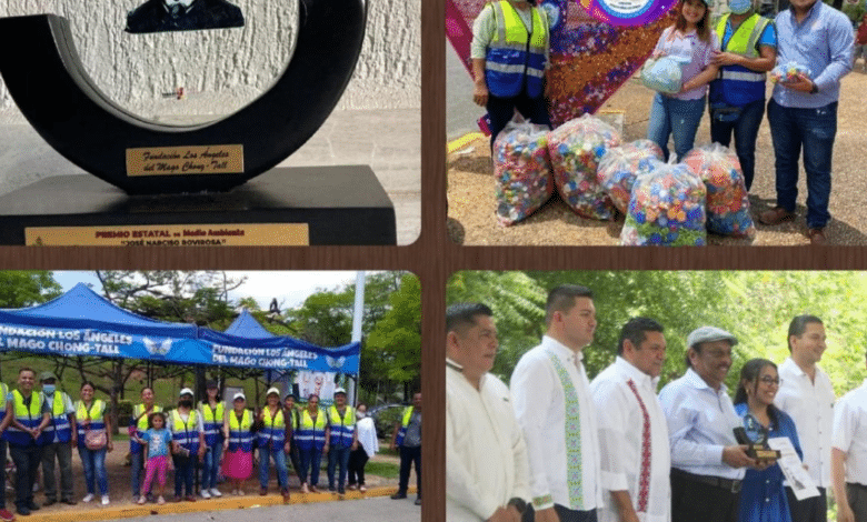 Premio Estatal La Fundación Los Ángeles del Mago Chong-Tall, Pioneros en el Reciclaje y Héroes de la Protección del Medio Ambiente