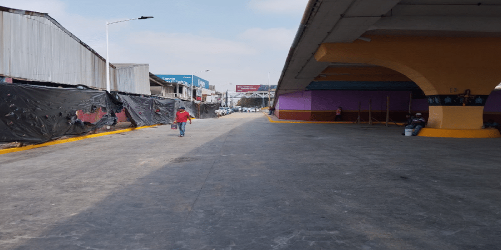 Reabren carril de Ruiz Cortines tras reparación de socavón y rehabilitación de colector pluvial