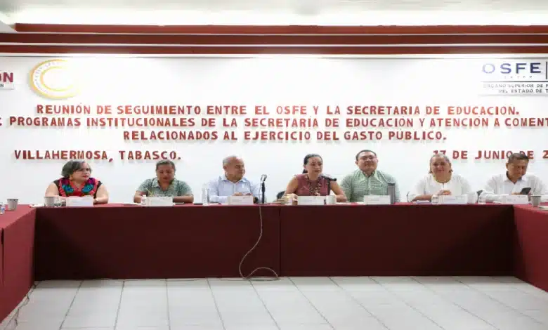 Refuerza SETAB Colaboración con OSFE para Mayor Transparencia Educativa