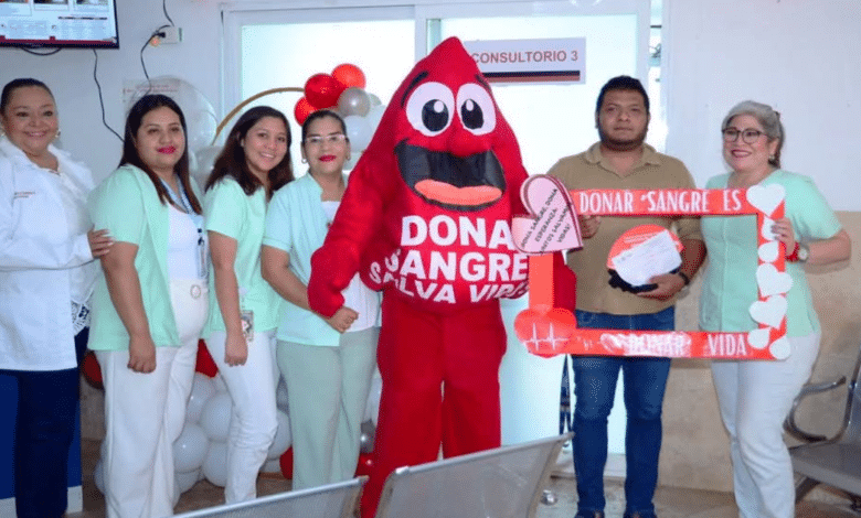 Tabasco se une al Maratón Nacional de Donación de Sangre 2025; Llaman a la Solidaridad Ciudadana
