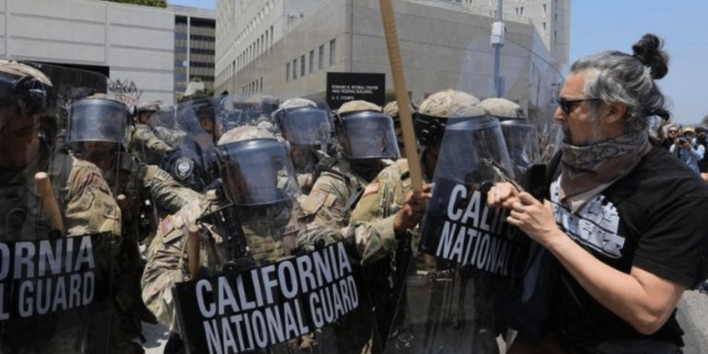 Toque de queda parcial en Los Ángeles por protestas contra redadas migratorias (Foto por Xinhua)