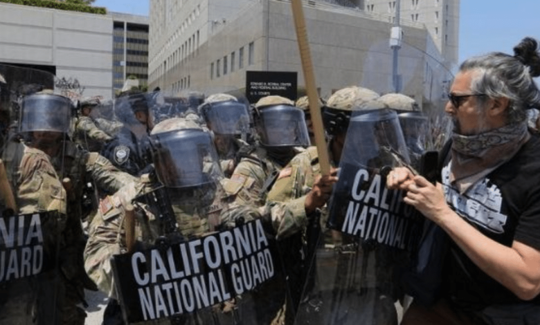 Toque de queda parcial en Los Ángeles por protestas contra redadas migratorias (Foto por Xinhua)