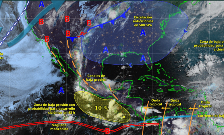 Pronostico clima,Clima hoy 24 de junio 2025,Clima México hoy