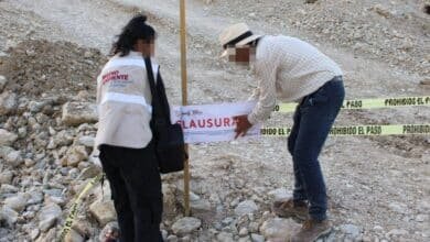 Aseguran inmueble y equipos por extracción ilegal de grava en Macuspana