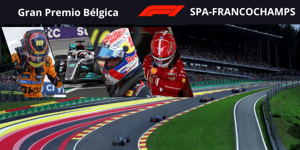 La Fórmula 1 aterriza en Spa-Francorchamps para la décimo tercera cita del calendario, en un momento clave del campeonato.
