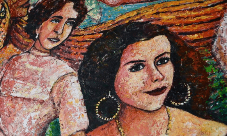 Inmortalizan a Dora María en mural cultural de Tabasco