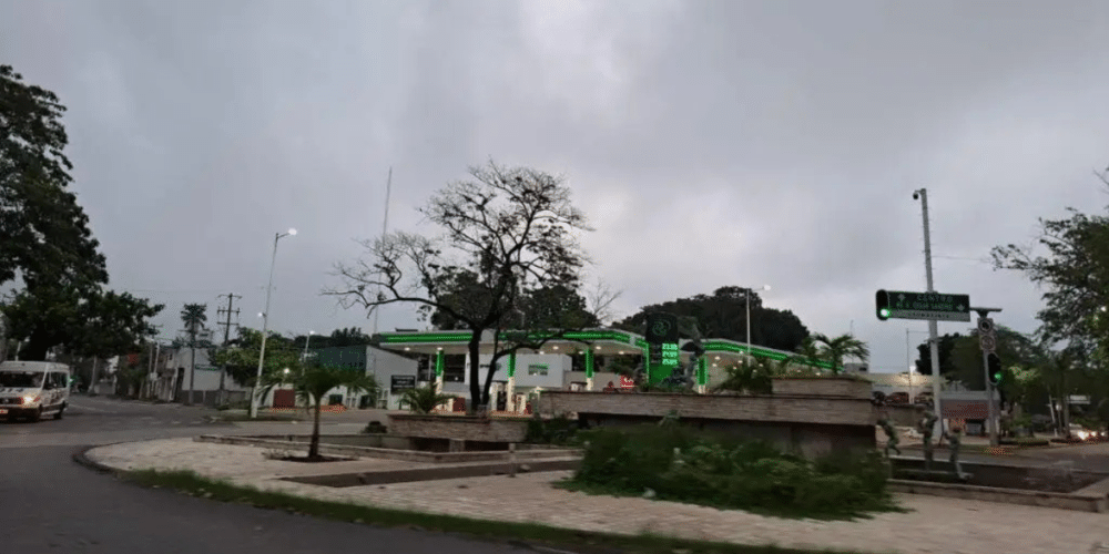 Lluvias fuertes en Tabasco pese a intenso calor