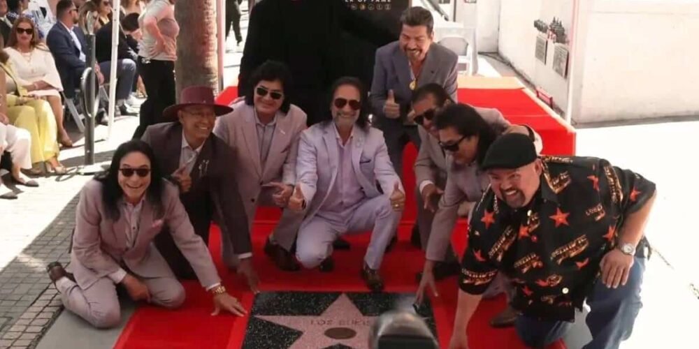 Los Bukis reciben su estrella en el Paseo de la Fama de Hollywood (Foto de internet)