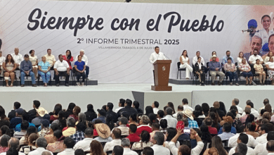May Rodríguez destaca avances en obra pública y bienestar social durante segundo informe trimestral