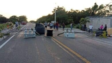 Pérdidas millonarias deja bloqueo de la carretera del golfo