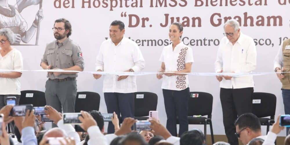 Presidenta blindará salud en Tabasco