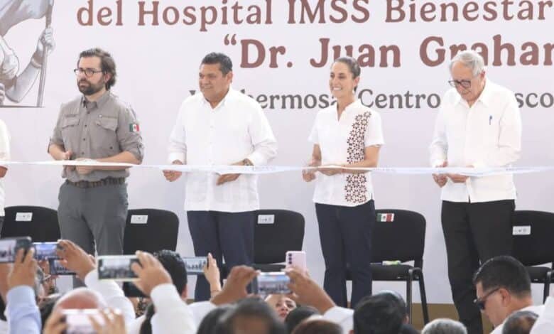 Presidenta blindará salud en Tabasco