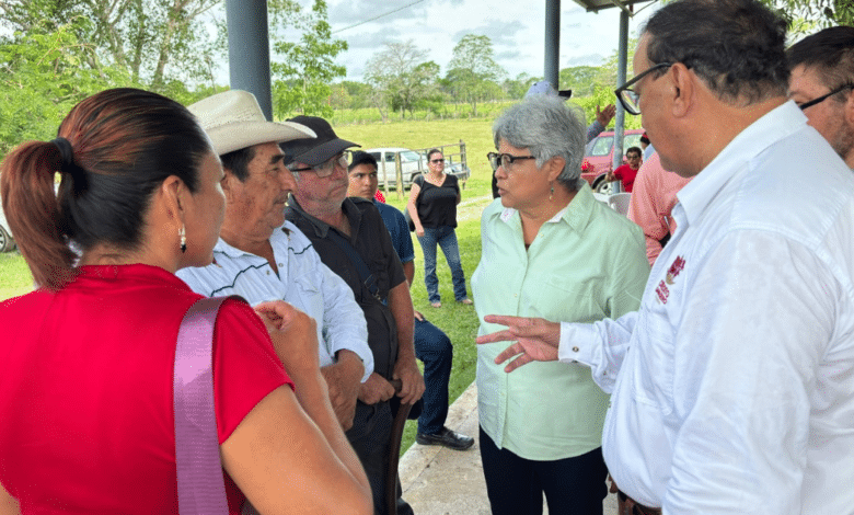 SEDAP refuerza apoyo técnico a ganaderos de Macuspana con visitas a Centros de Aprendizaje Pecuario