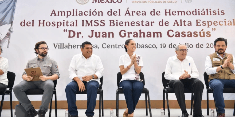Salud para Todos Sheinbaum anuncia inversión histórica de 2 Mil millones en salud para Tabasco