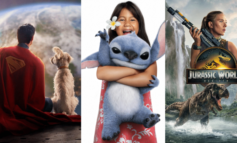 Superhéroes, dinosaurios y ‘ohana’ Superman y Lilo & Stitch dominan la taquilla global