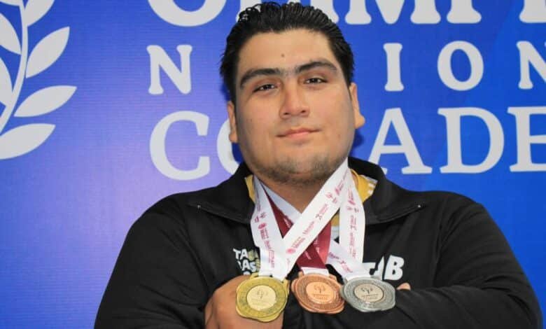 “El Nene” se consolida como tricampeón del envión