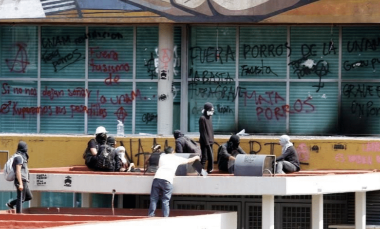 UNAM presentará denuncias tras actos vandálicos en el CCU