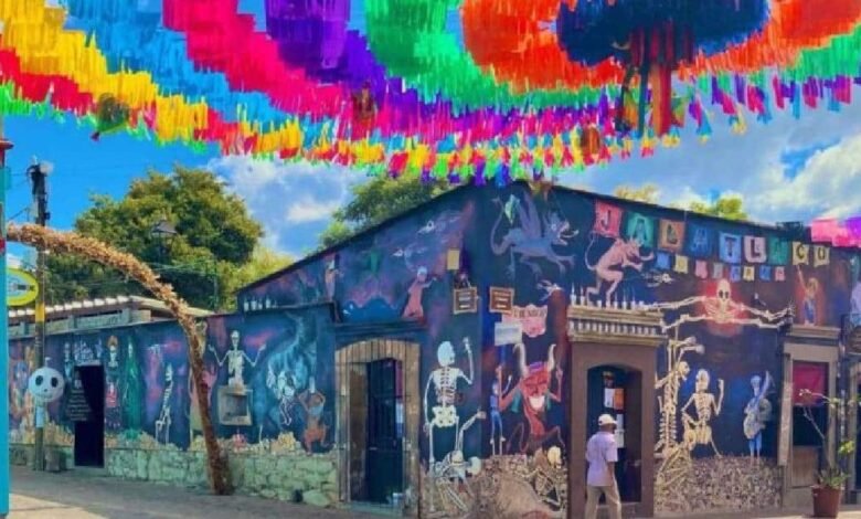 Encuentra hermosos murales en este Barrio Mágico de Oaxaca (Foto de internet)