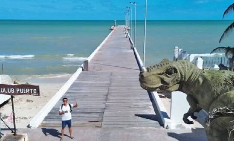 Chicxulub, combina la experiencia jurásica con hermosas aguas azul turquesa (Foto de El Viajero de México)
