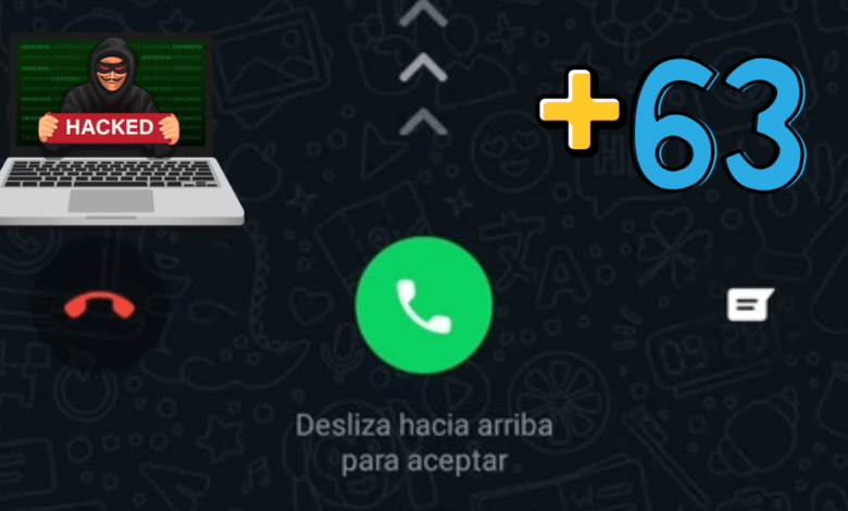 ¿Te llaman con el prefijo +63 en WhatsApp ¡Podrías estar en riesgo de estafa!