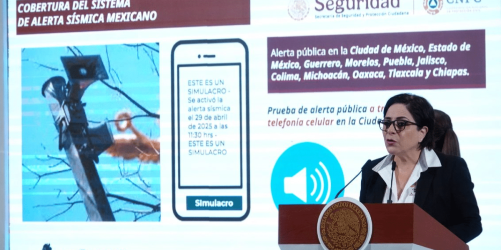 Alerta sísmica sonará en más de 80 millones de celulares en simulacro histórico del 19 de septiembre
