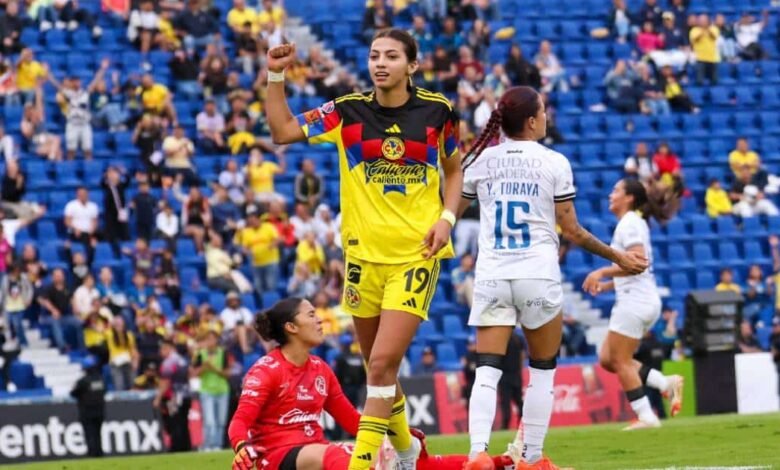 América Femenil le propina una humillante goleada a Querétaro