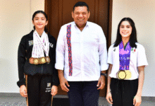 Apoyo incondicional de la familia y el respaldo del Gobierno del Pueblo, pilares para deportistas tabasqueños, señalan las multimedallistas hermanas Ramírez del Puerto