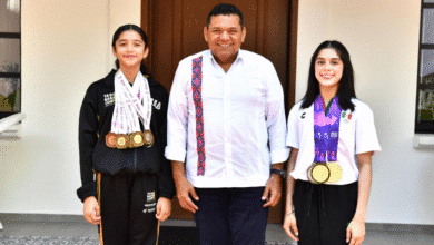 Apoyo incondicional de la familia y el respaldo del Gobierno del Pueblo, pilares para deportistas tabasqueños, señalan las multimedallistas hermanas Ramírez del Puerto