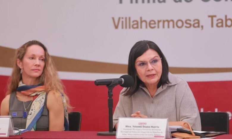 Centro crea comisión para la protección de niñez migrante y firma convenio con la OIM