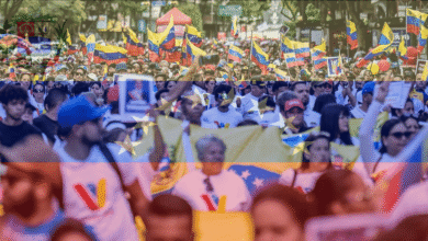 Cientos de chavistas marchan en Venezuela en respaldo a Nicolás Maduro tras recompensa de EE. UU.