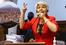 Congresista María Agüero es abucheada durante aniversario de Arequipa, Perú