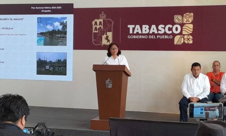 El dragado en Tabasco avanza a gran escala: Sotop