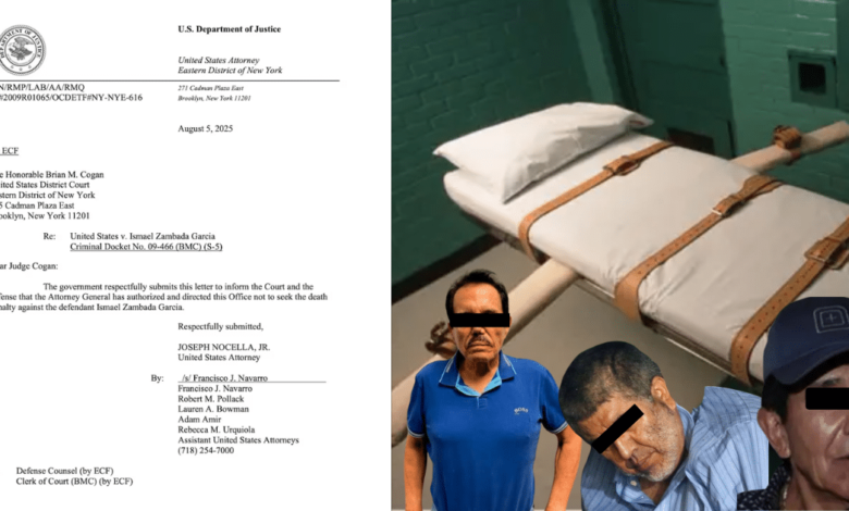 Estados Unidos renuncia a la pena de muerte para “El Mayo”, “El Viceroy” y Caro Quintero; Presidenta Sheinbaum responde