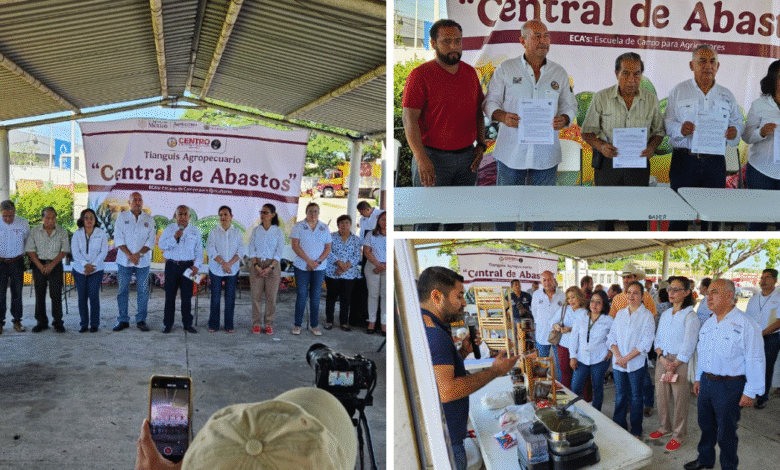 Inauguran en Villahermosa el Primer Agrotianguis Agropecuario para Impulsar el Campo Mexicano